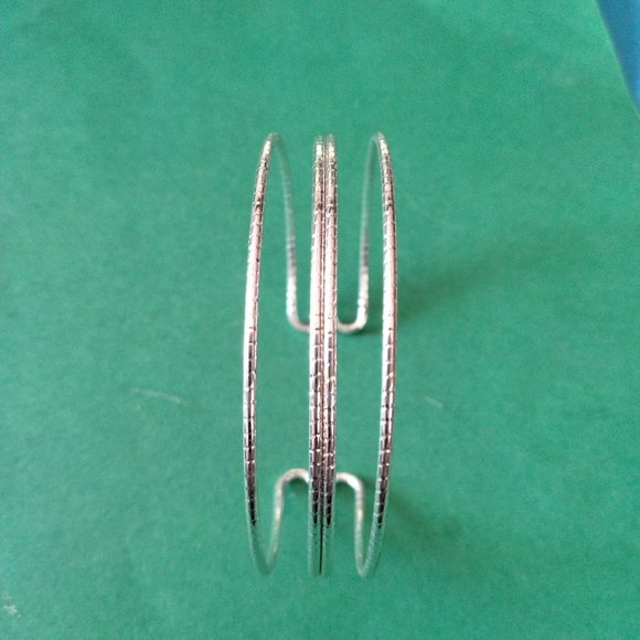 Silver Cuff Bracelets - Picture 9 of 11
